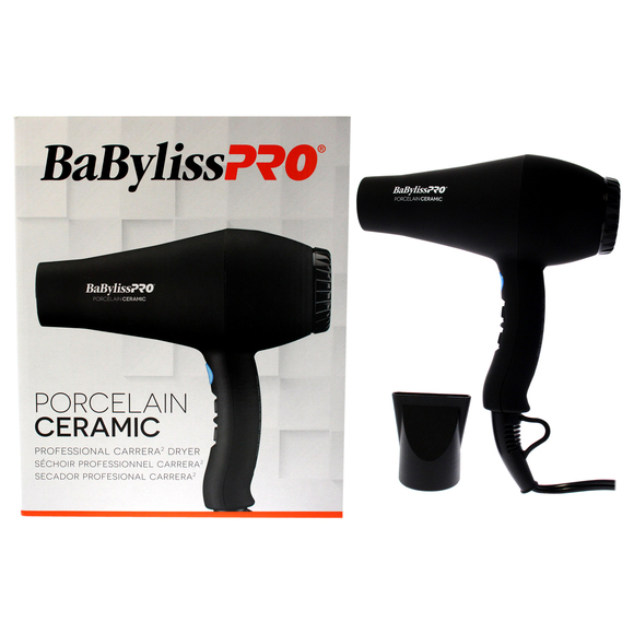 Porcelain Ceramic Carrera2 Hair Dryer BP6685N by BaBylissPRO for